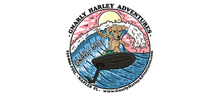 Gnarly Harley Adventures Sponsor Logo | Golden Paws Assistance Dogs Southwest Florida Organization