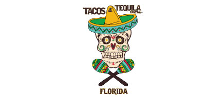 Tacos & Tequila Cantina Sponsor Logo | Golden Paws Assistance Dogs Southwest Florida Organization