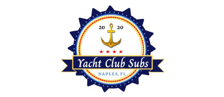 Yacht Club Subs Naples, Fl Sponsor Logo | Golden Paws Assistance Dogs Southwest Florida Organization
